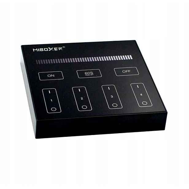 Milight Nástěnný ovladač Mono panel B1 Černý