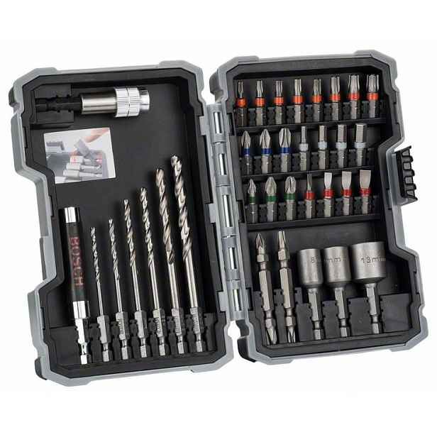 Sada vrtáků a bitů Bosch PRO-Mix Kov 35 ks