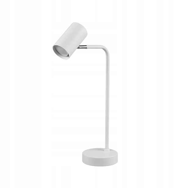 Minimalistická stolní lampa Marley bílá Trio