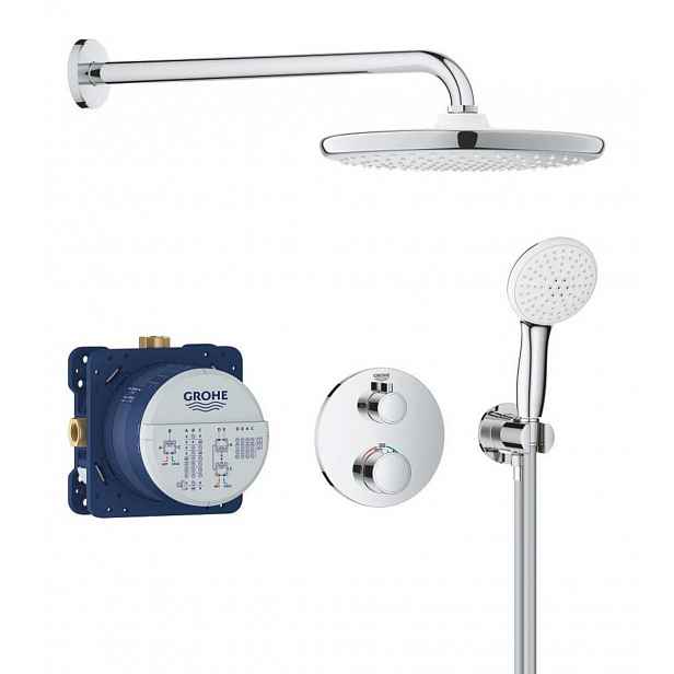 Sprchový systém Grohe Grohtherm včetně podomítkového tělesa chrom 34872000