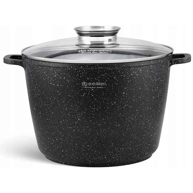 Vysoký Hrnec Mramorový Kotlík 6,2 L Edenberg Premium 24 CM