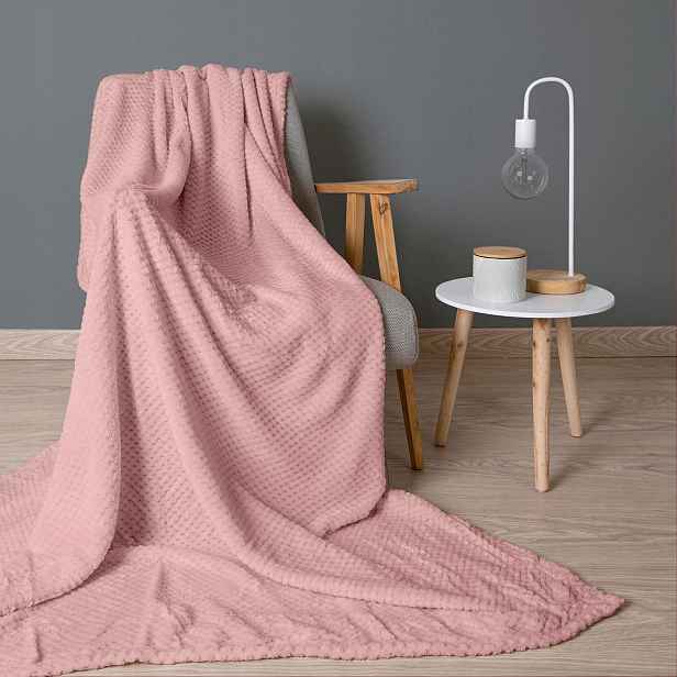 Žakárová deka Amorro Růžová Křemenná 200x220 Darymex