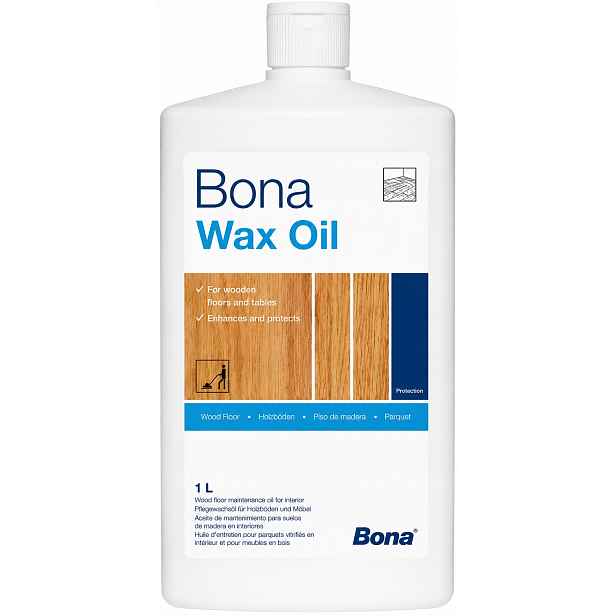 Bona Wax Oil W 1L olejová péče pro olejované a voskované podlahy
