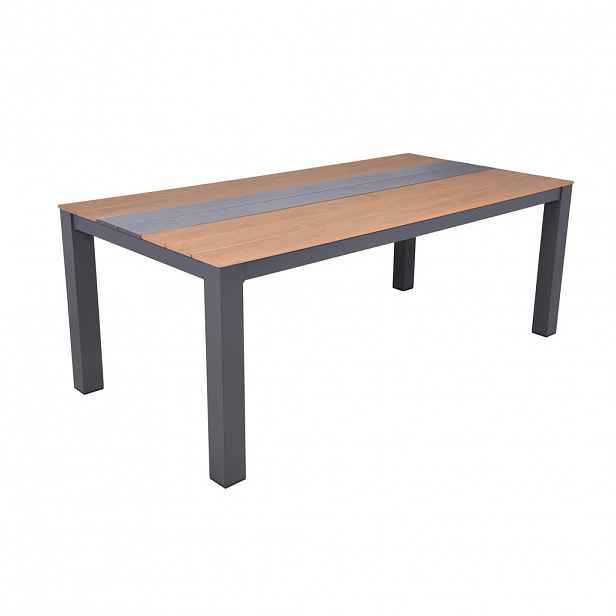 Gardenson ZAHRADNÍ STŮL, kov, plast, 200/100/75 cm