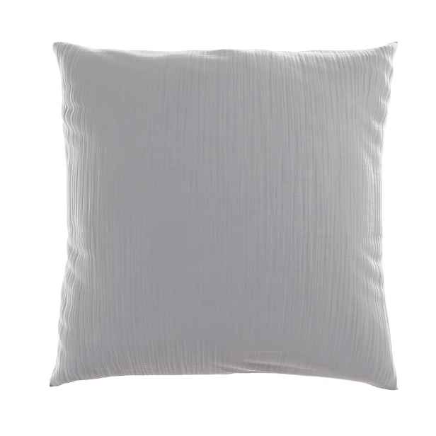 Mušelínový povlak na polštář 50x70 SVĚTLE ŠEDÝ