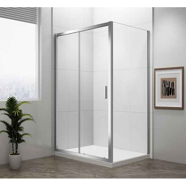 Polysan EASY obdélníkový sprchový kout 1300x800mm, čiré sklo L/P varianta