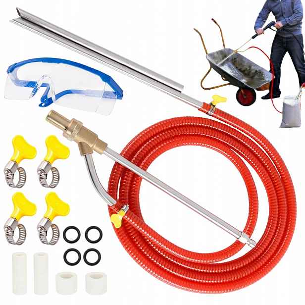 Sada Na Pískování Pro Odstraňování Rzi 5000PSI 1/4" 4 Trysky A 3 M Hadice