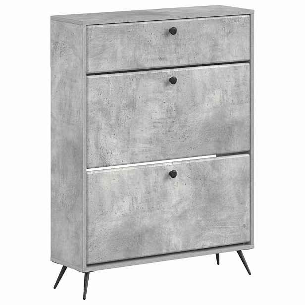vidaXL Skříň na obuv BREDA 78 x 24 x 103 cm Kompozitní dřevo