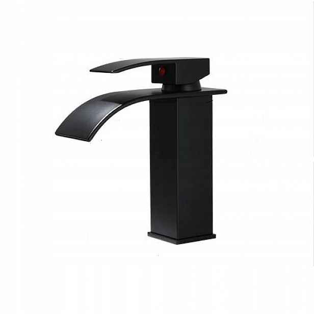 Černá umyvadlová baterie Black Matte