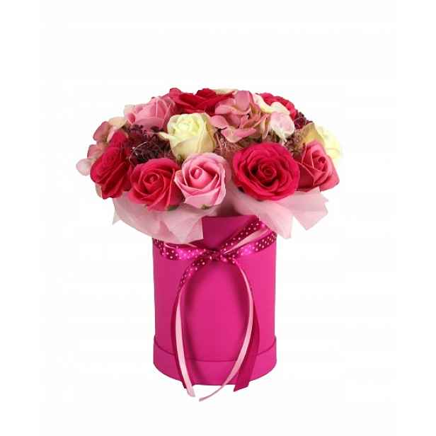 Flower Box Mýdlové Květiny Kytice Dárek Závěr Roku Učitel
