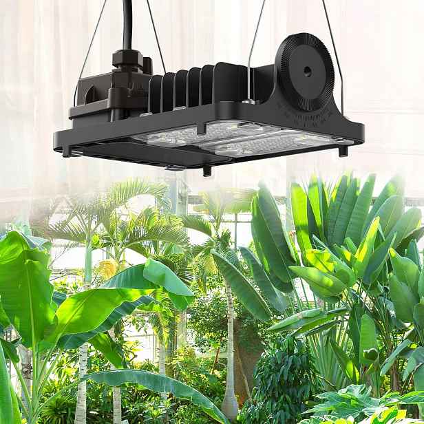 Závěsná lampa Grow pro pěstování rostlin Sansi 70W, ekvivalent 700W, stmívatelná