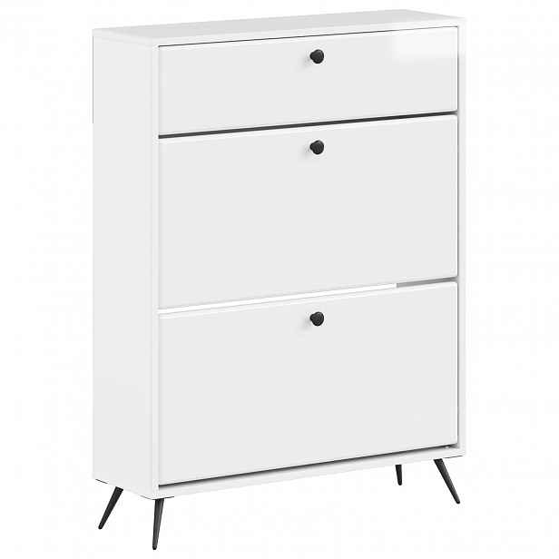 vidaXL Skříň na obuv BREDA 78 x 24 x 103 cm Kompozitní dřevo