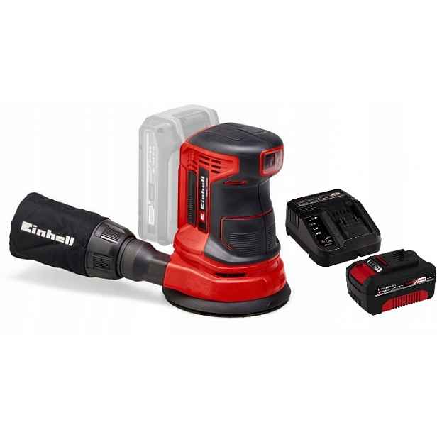 Einhell Excentrická Bruska Te-rs 18 Li Sada Akumulátor 4,0AH