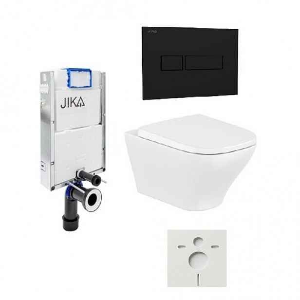 Závěsný WC set předstěnová montáž Roca Optica SIKOJZROOPTBL