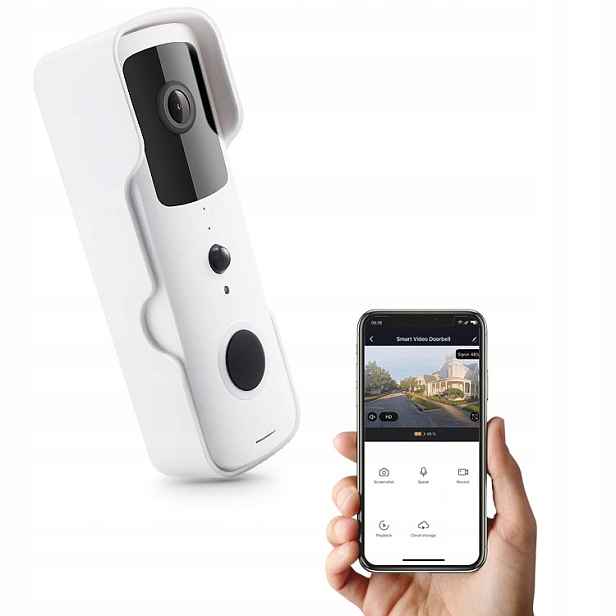 Videotelefon Wifi Domofon Kamera Full Hd Aplikace Tuya Smart