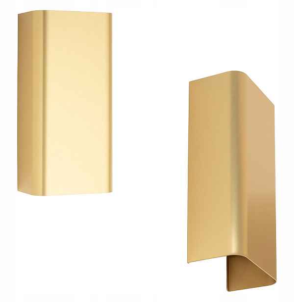 Zlatá nástěnná lampa Bergen do moderního obývacího pokoje GU10 Nowodvorski