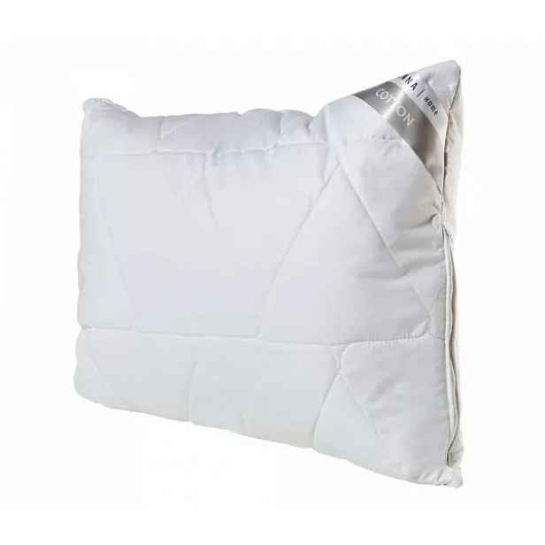 Polštář 70x80 Cotton bílý se zipem 1200 g Inter Widex