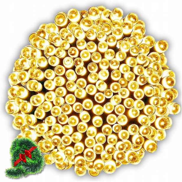 Vánoční Osvětlení Na Stromeček 1000 Led Zew/wew Bílé Teplé Světlo Na Vánoční Stromeček 63 M
