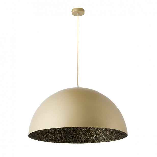 Závěsná lampa Zwis Lustr Sfera 90 Zlatá E27 15W Regulace Sigma Osvětlení