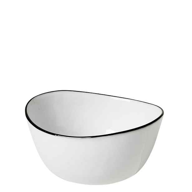 Porcelánová miska 11 cm Broste SALT - bílá