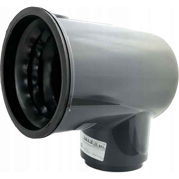 Pvc adaptér redukce z trubky o průměru 110 mm na 90/100 mm Galeco grafit Ral 7015