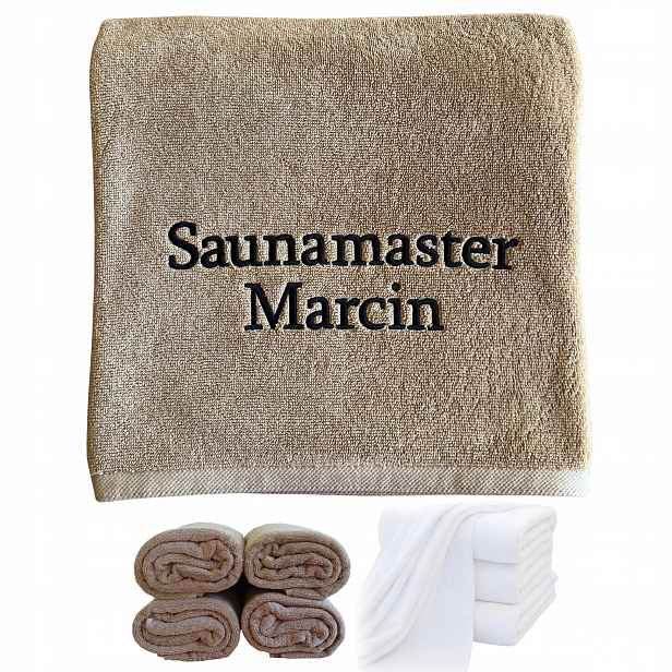 Ručník Pro Saunového Mistra, Saunový Mistr, Saunový Mistr, Saunový Ručník, Sauna 100X150XL