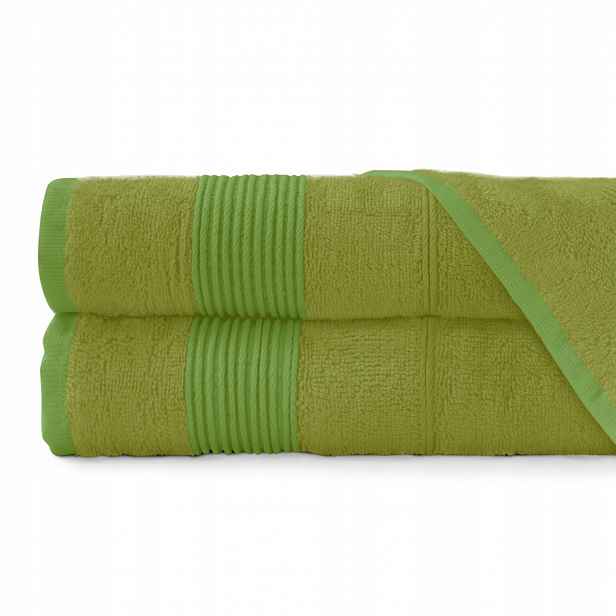 Ručníky Bamboo Moreno 2x70x140 Zeleň bambus/bavlna Darymex 500 g/m2