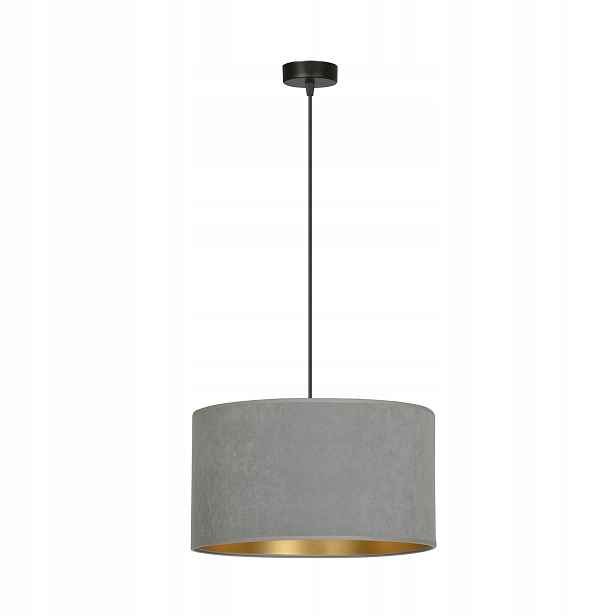 Závěsná lampa Emibig Hilde 1xE27 15W Šedo-zlatá 35 cm