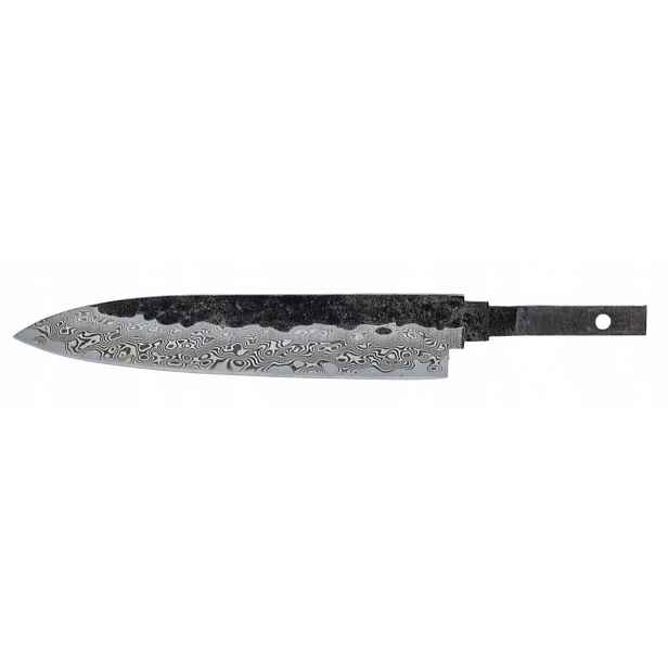 Dan Woo HF02 čepel šéfkuchařského nože 17 cm, damast, blank