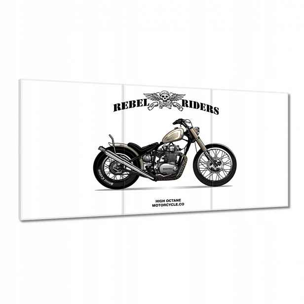 Obrazy 120x60 Motocykl Zabytek Vintage