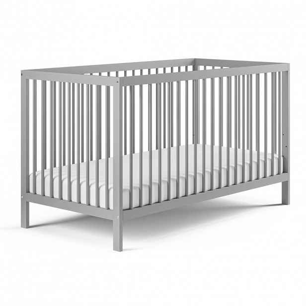 Kids Collective DĚTSKÁ POSTÝLKA s matrací 70x140 cm v šedé barvě