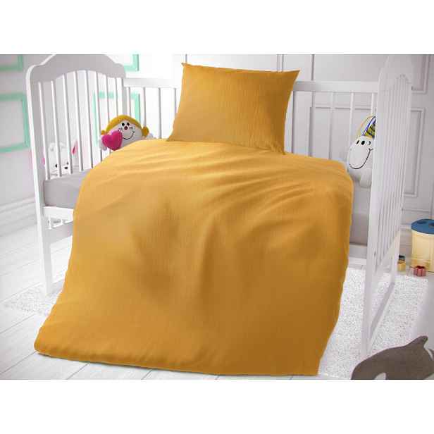 TOP Dětské mušelínové 90x135+45x60 Žluté