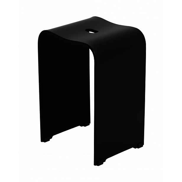 Stolička sprchová SAT volně stojící plast černá
