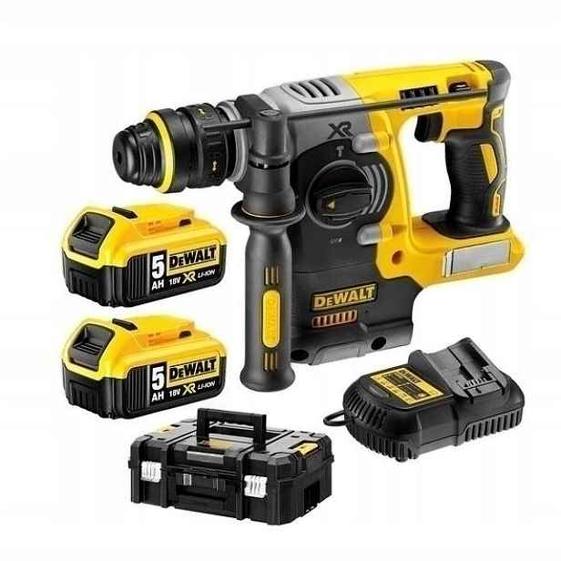 Vrtací Kladivo 18V Xr Bl. Vým. Ucha 2*5.0AH Tstak