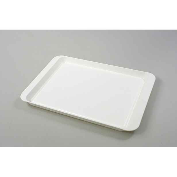 ALFA PLASTIK - Podnos 32x22cm bílý umělá hmota
