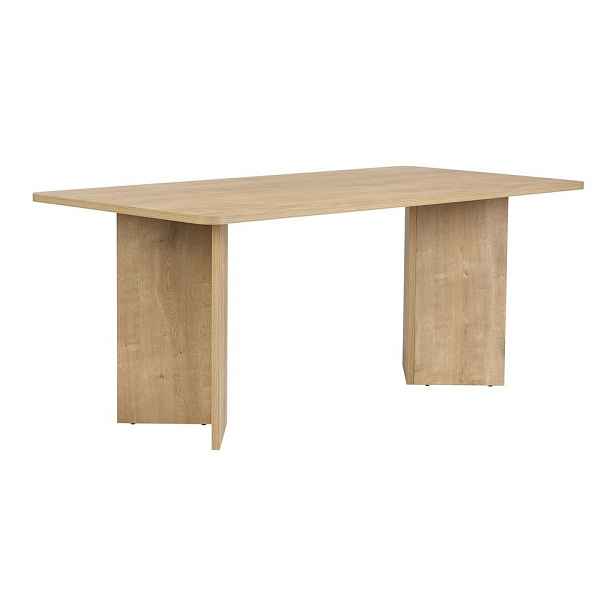 Jídelní stůl v dekoru dubu 90x180 cm Linza – Kalune Design