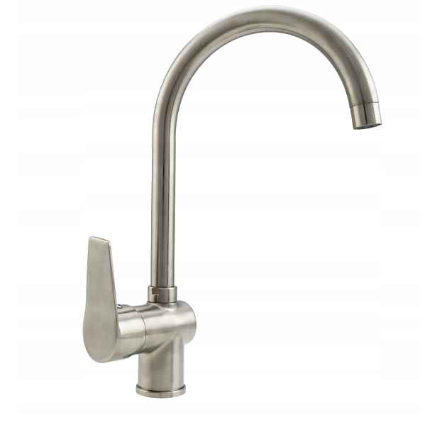Kuchyňská baterie Jednopáková Vertikální Chrom Nerezová Ocel 36 cm Evg
