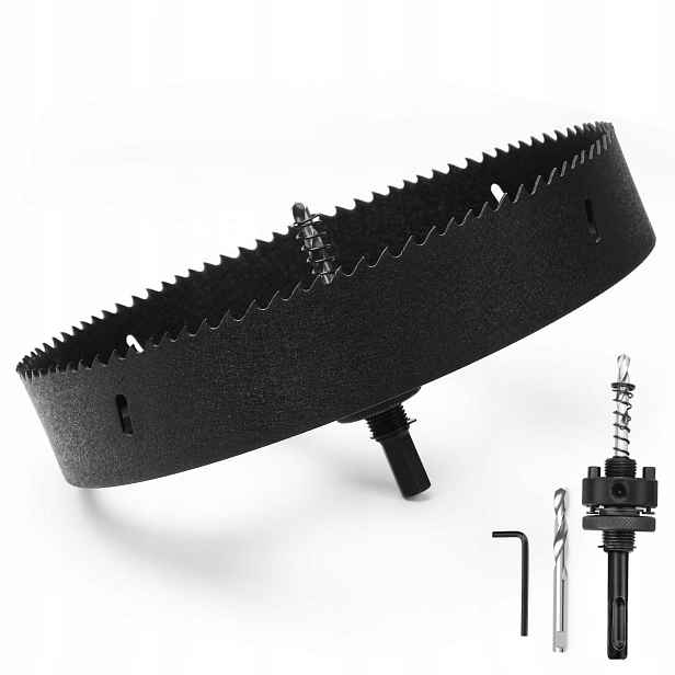 Moxpify korunkový vrták bimetalová sada 210 mm Sds+ stopka