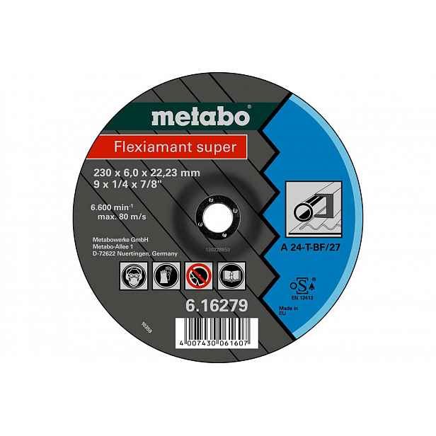 Metabo - Hrubovací kotouč na ocel 180x22,23 mm 616277000