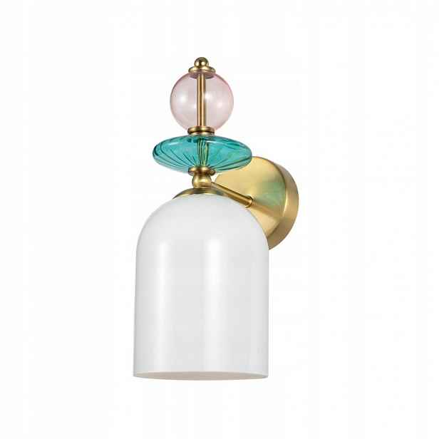 Nástěnná lampa Tropea bílá 1xE27