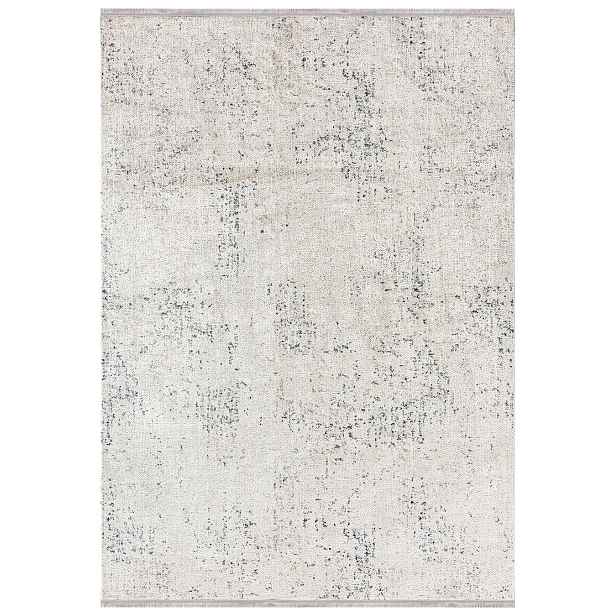 Koberec pro mládež krémový 200x290 cm abstraktní, moderní, měkký Oeko-Tex