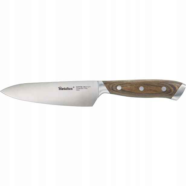 Kuchyňský nůž Metaltex 31,4 cm, dřevěná rukojeť