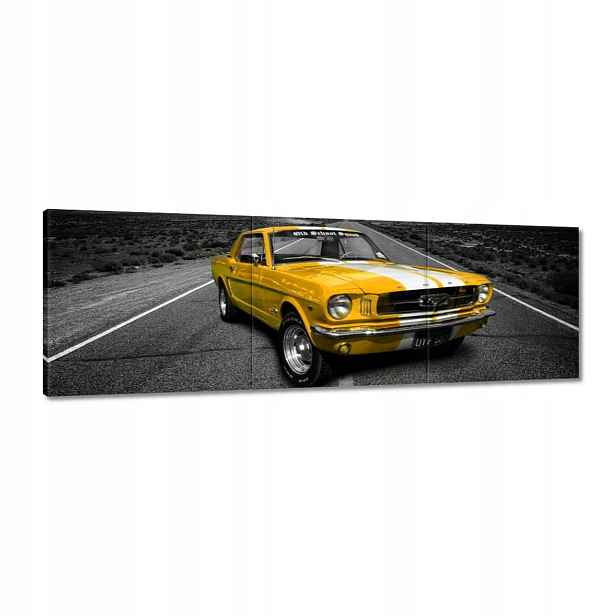 Obrazy 120x40 Oldtimer Ford Mustang