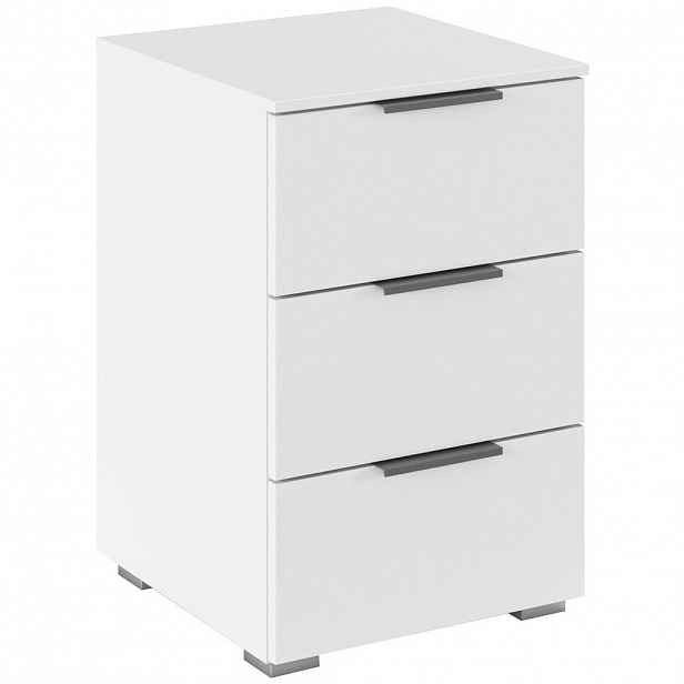Rauch Möbel NOČNÍ STOLEK, bílá, 40/61/42 cm