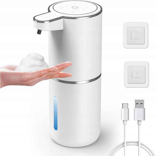 Dávkovač Na Mýdlo 380 ML Bezdotykový Usb Na Stěnu