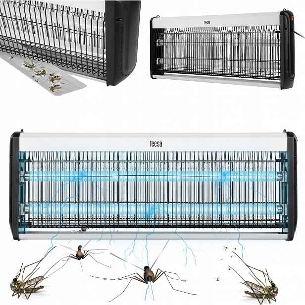 Insekticidní lampa 36W elektrická Uv s komáry a mouchami muchničky a hmyzem Teesa