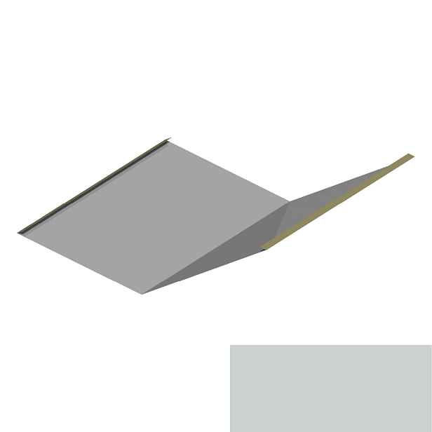 Úžlabí RS625S-135 SP 25 RAL 9006 stříbrná