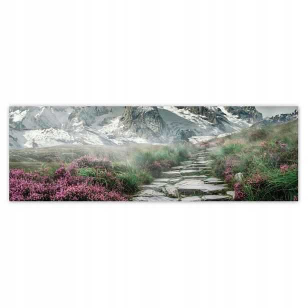 Fototapety 200x66 Horský pohled Krajina Mlha