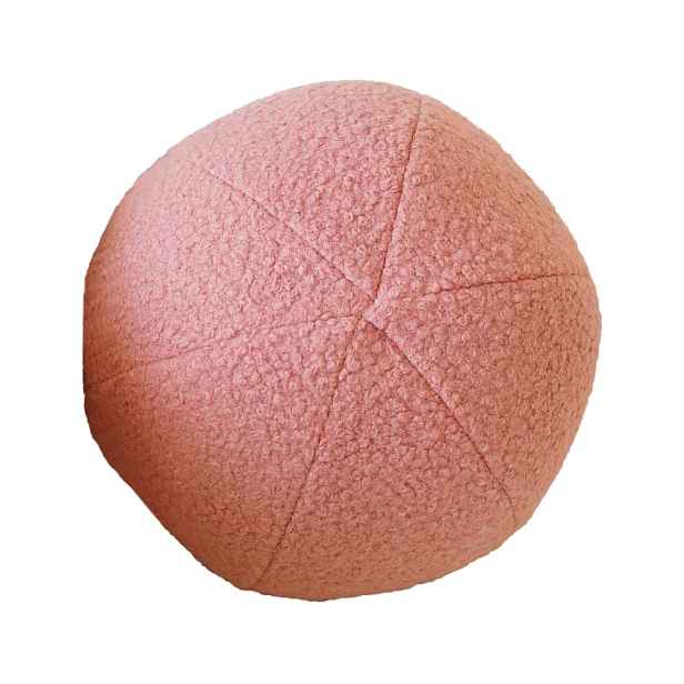 Dekorační polštář z materiálu bouclé ø 20 cm Top – Mioli Decor