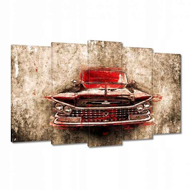 Obrazy 100x60 Červený Buick